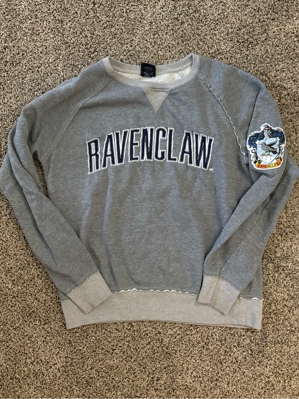Ravenclaw Gray Crewneck Sweatshirt